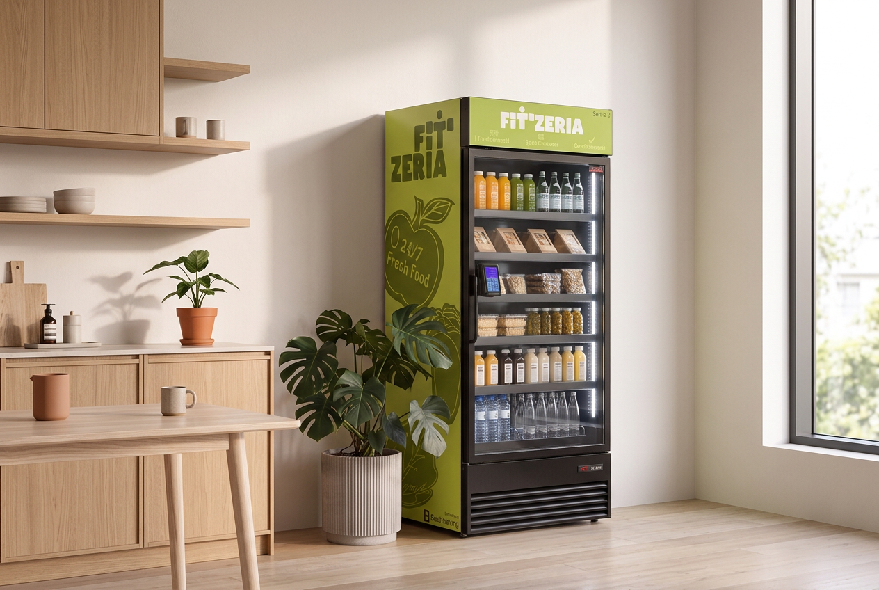 Fresh Vending unit in a modern office